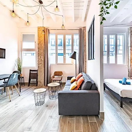 Apartman La Maison Charpennes-appartement Fougere 6 Pers Villeurbanne