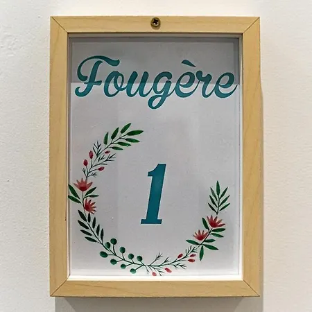 La Maison Charpennes-appartement Fougere 6 Pers