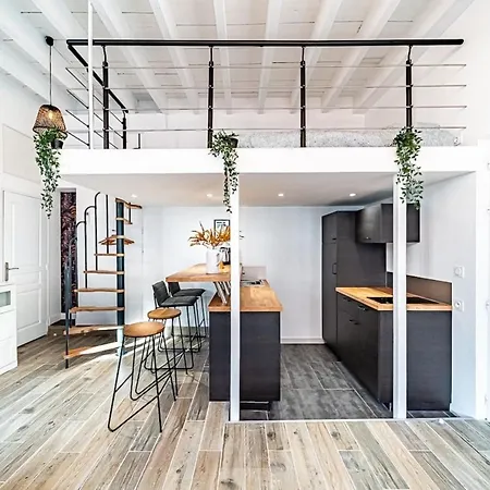 Apartman La Maison Charpennes-appartement Fougere 6 Pers